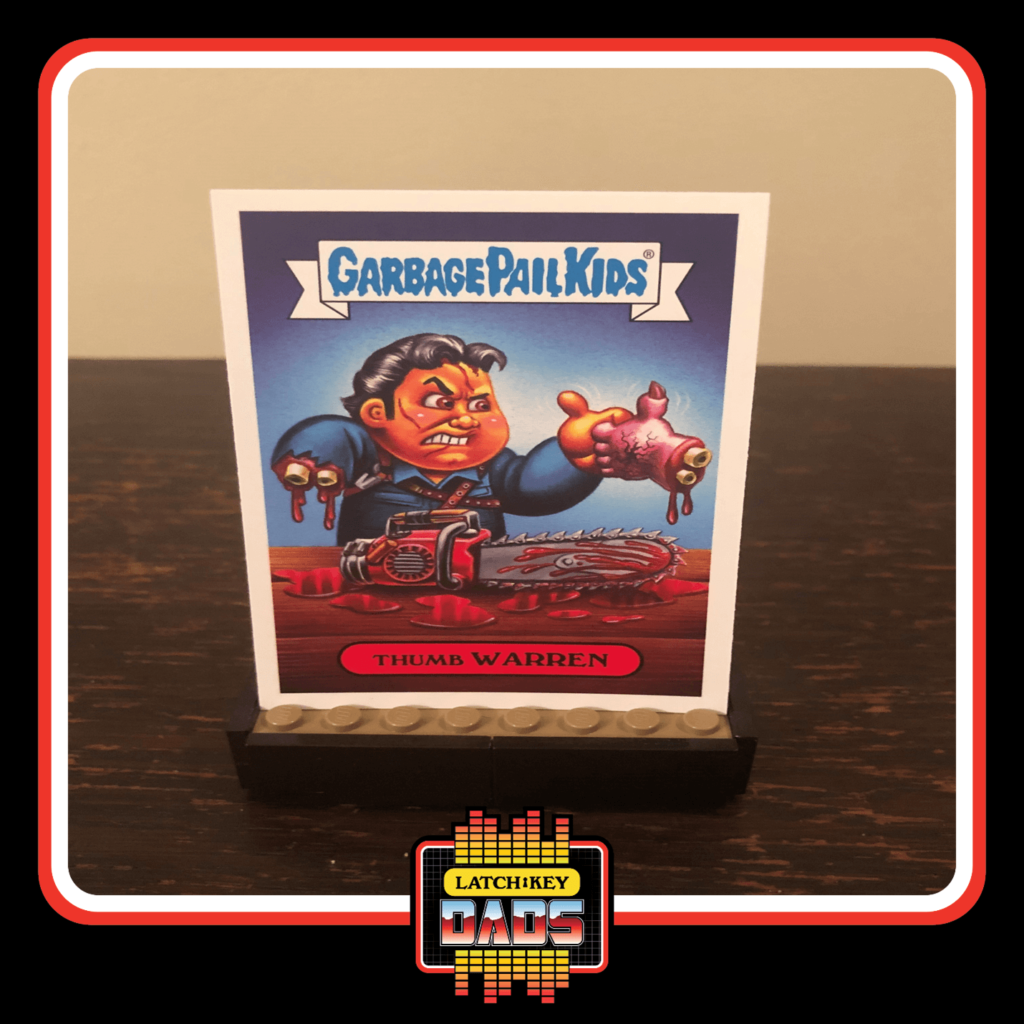 Latch-Key Dads - Garbage Pail Kid