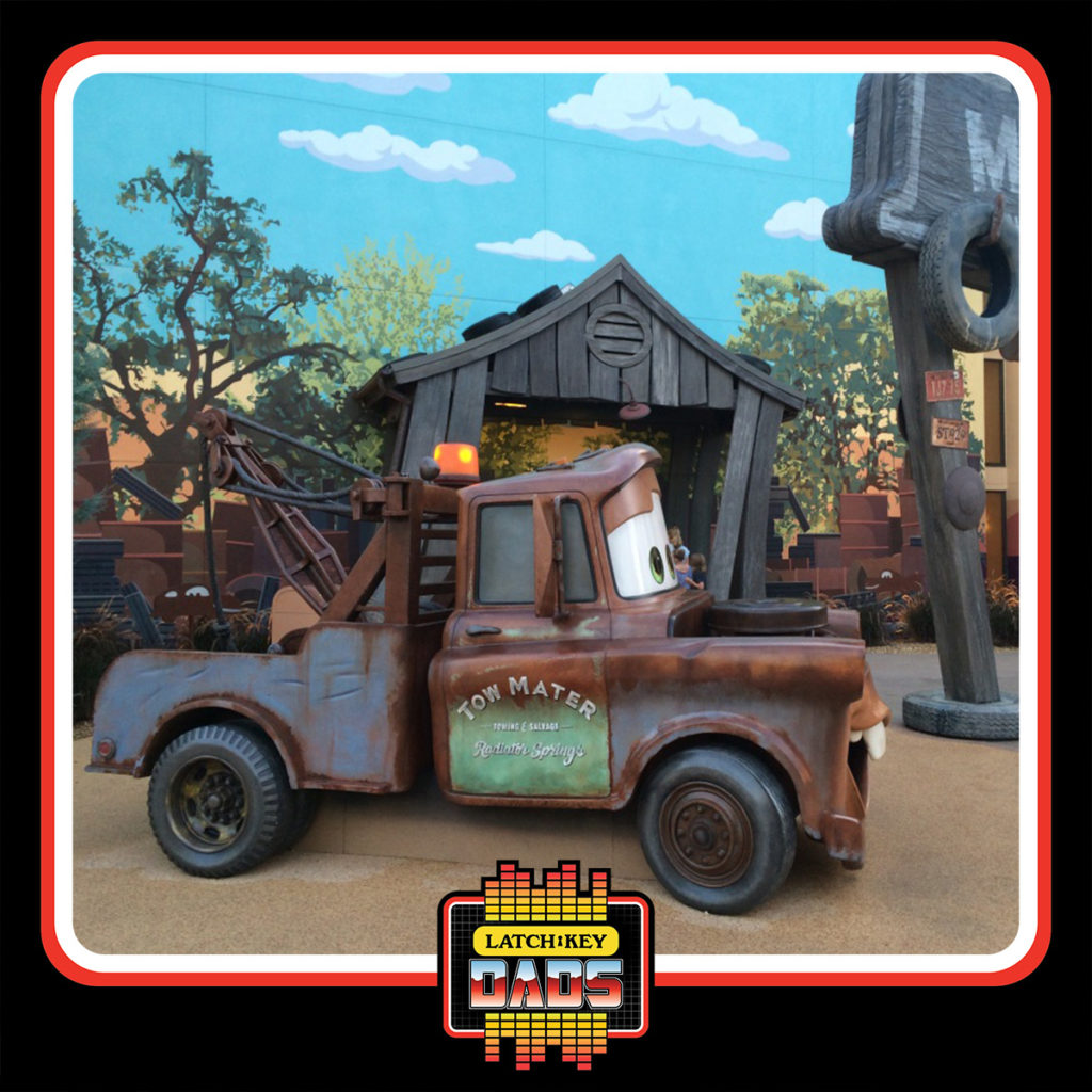 Latch-Key Dads - The Cars Resort with Mater at Disney