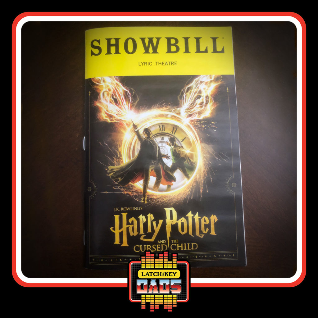 Latch-Key Dads - Greg's Harry Potter and The Cursed Child Showbill