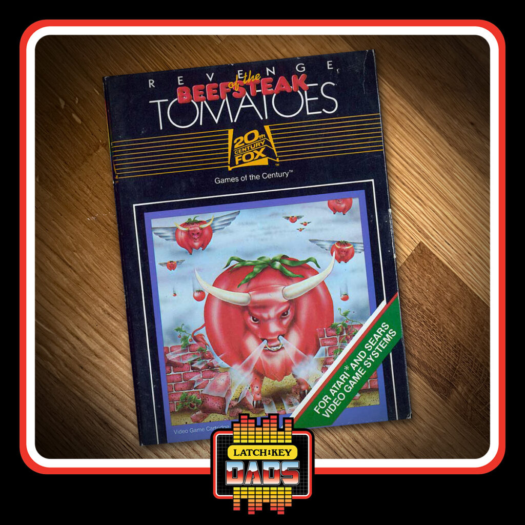 Latch-Key Dads - MBA Atari Game Revenge of Beefsteak Tomatoes