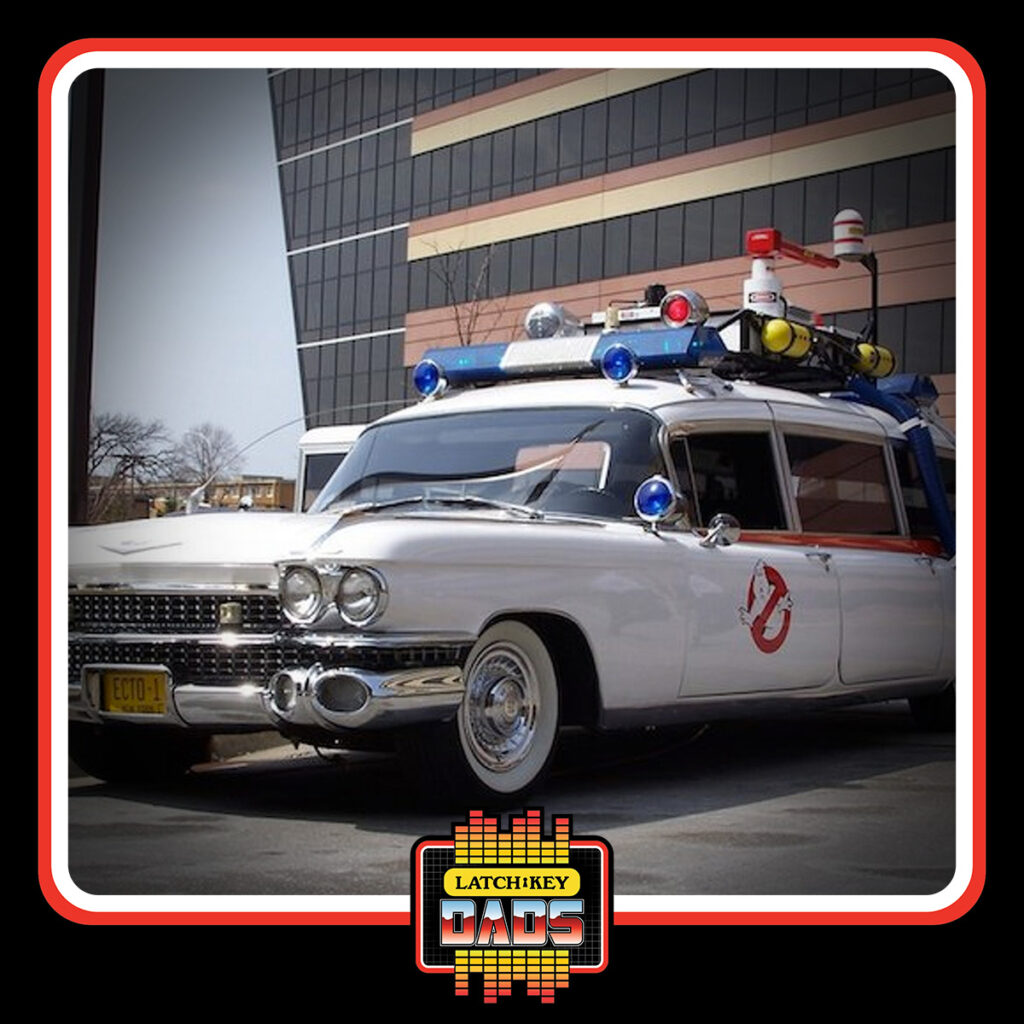 Latch-Key Dads - ECTO 1 - 1959 Cadillac Miller Meteor from Ghostbusters