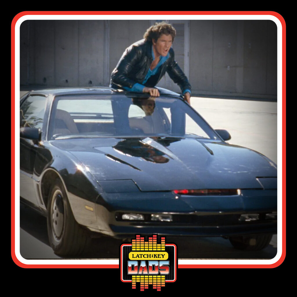 Latch-Key Dads - KITT - 1982 Pontiac Firebird Trans Am from Knight Rider