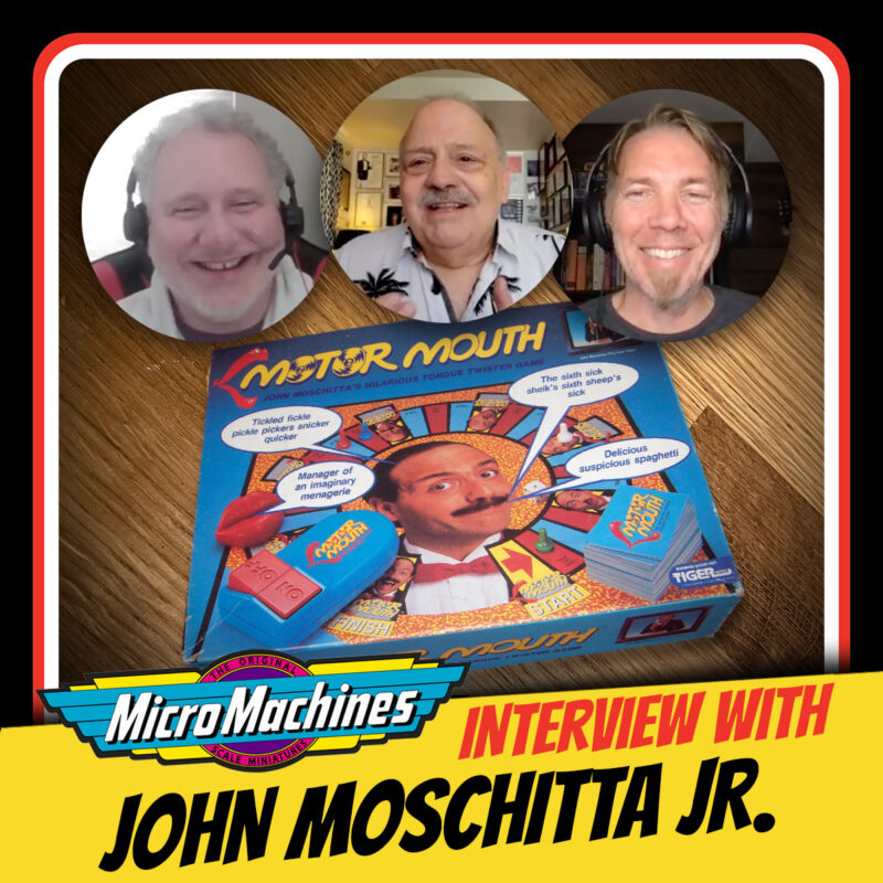 Episode 58: John Moschitta Jr. – The Micro Machines Man Interview