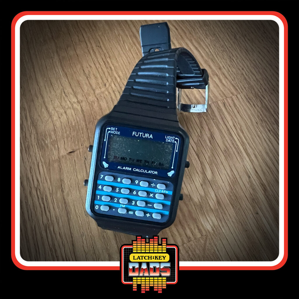 Latch-Key Dads -Calculator Watch
