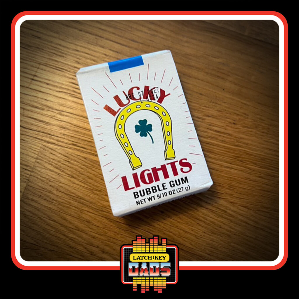 Latch-Key Dads - Lucky Lights Gum Cigarettes