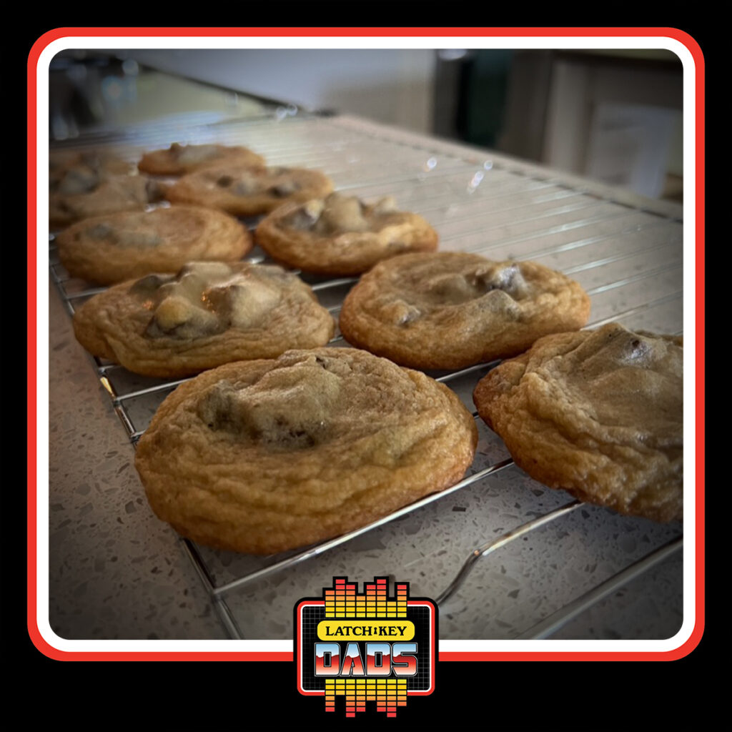 Latch-Key Dads - Back to School Chocolate Chip Cookies