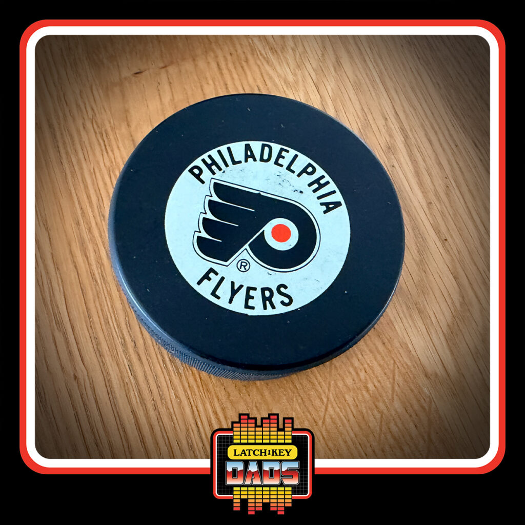 Latch-Key Dads - 80s Flyers Puck