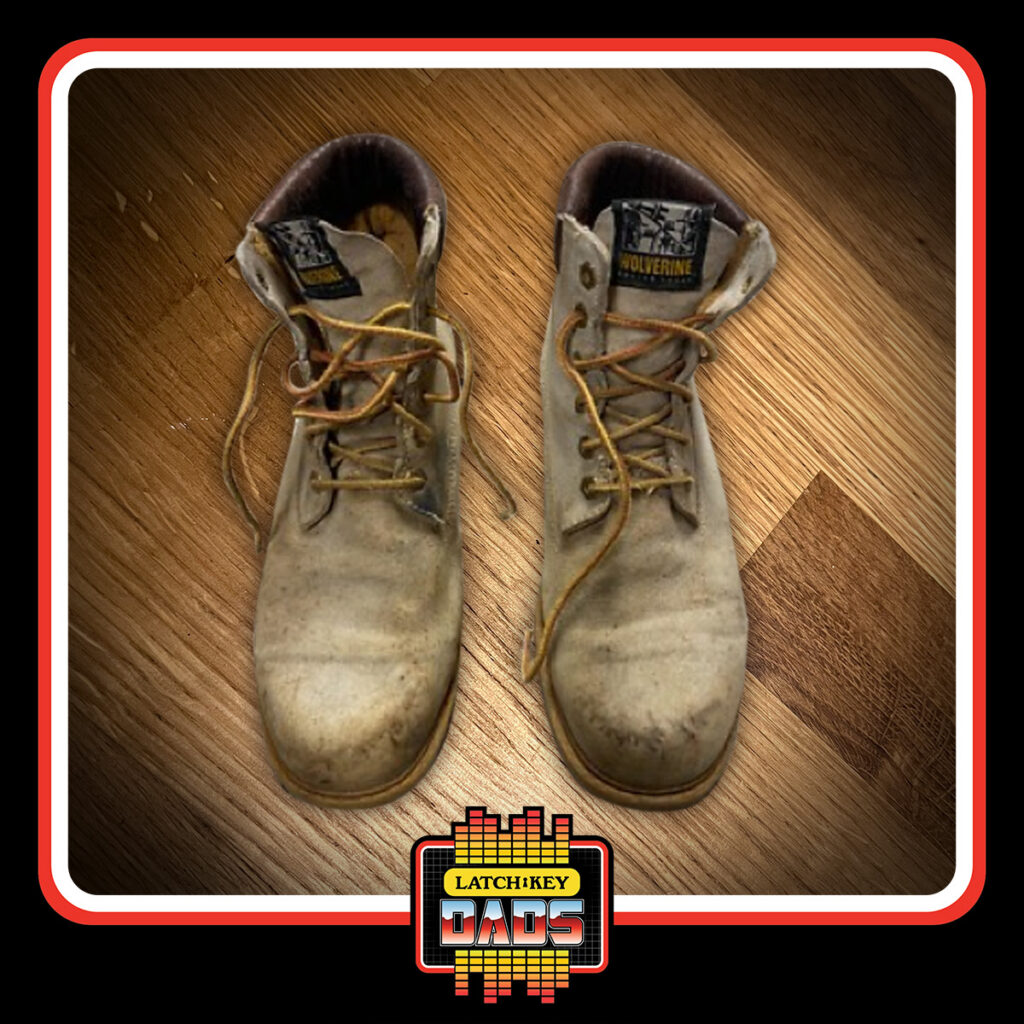 Latch-Key Dads - 90s Fashion - Wolverine Boots