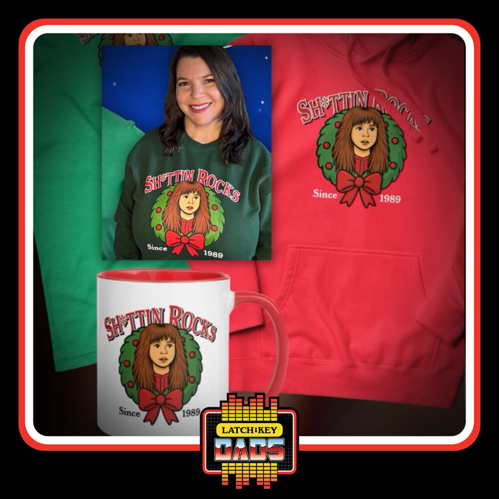 Latch-Key Dads - Ellen Latzen Sh*ttin Rocks Holiday Apparel