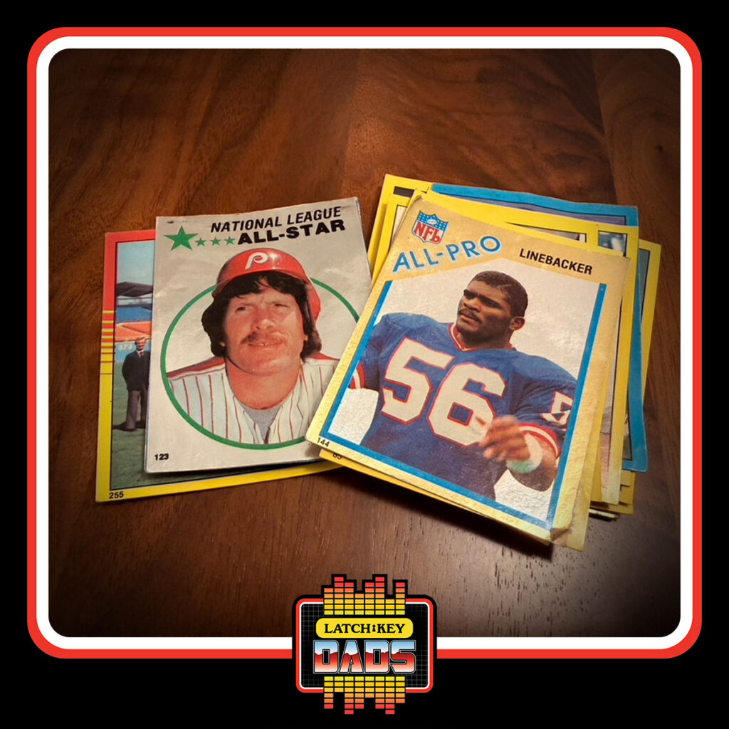 Latch-Key Dads - Tim's Baseball and Football Stickers