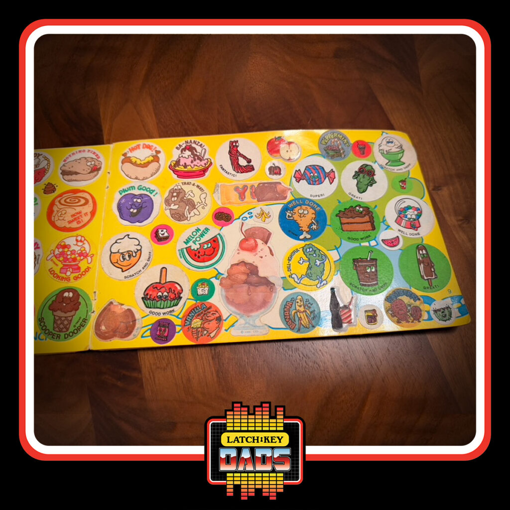 Latch-Key Dads - Tim's Sticker Book
