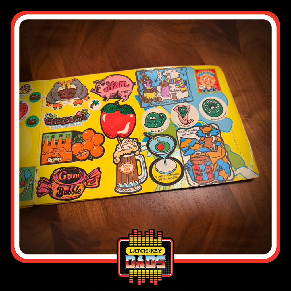 Latch-Key Dads - Tim's Sticker Book