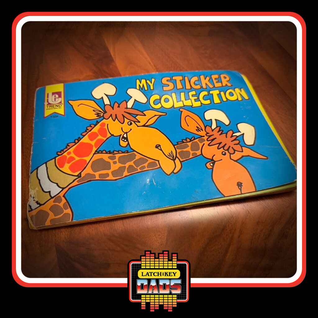 Latch-Key Dads - Tim's Sticker Book